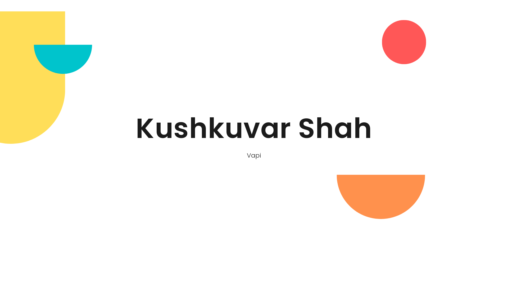 Kushkuvar Shah Architect Vapi